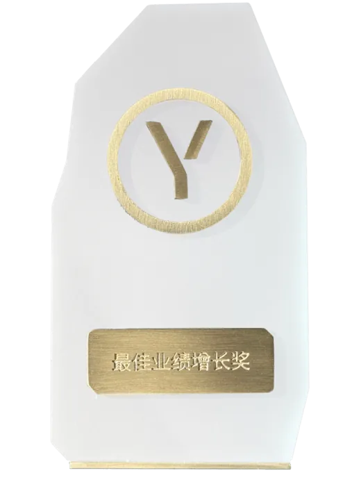 中企集团资质展示 赋能埃米 AIMI 出海营销服务 - Yandex2024年度最佳业绩增长奖